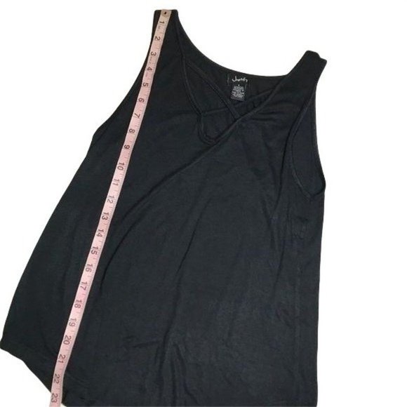 Justify Dance tank top black Casual Hip Hop Sleeveless performance Cami S - Picture 4 of 6